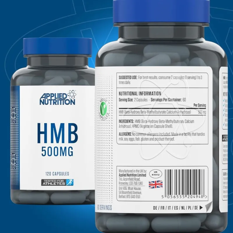 Azmat Hmb Applied Nutrition HMB 500mg - Хидроксиметилбутират