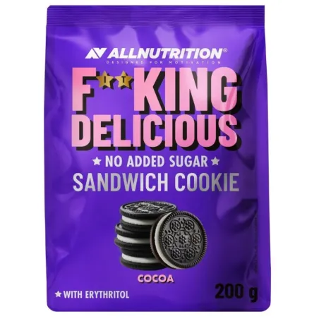 AllNutrition F**King Sandwich Cookie Cocoa - Диетичен Десерт