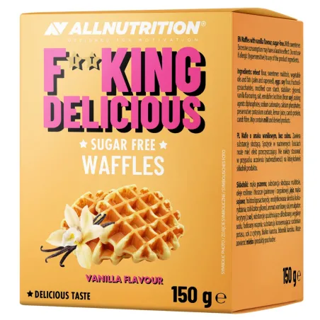AllNutrition F**King Waffles Vanilla - Диетичен Десерт