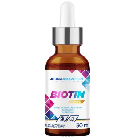 AllNutrition Biotin Drops - Биотин на Капки