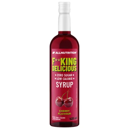 AllNutrition F**King Delicious Syrup Zero - Cherry - Диетичен Сироп