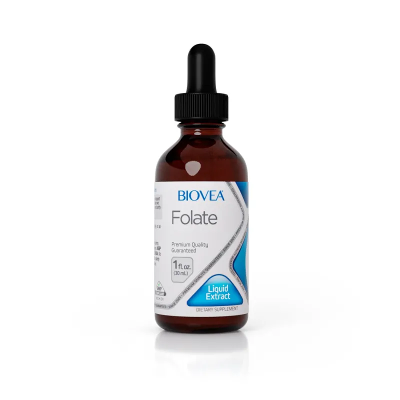 Biovea Folate Liquid Drops - Фолат на Капки