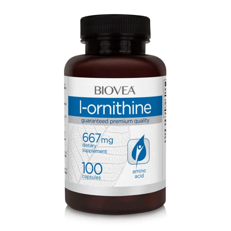 Biovea L-Ornithine 667mg -  Л-Орнитин