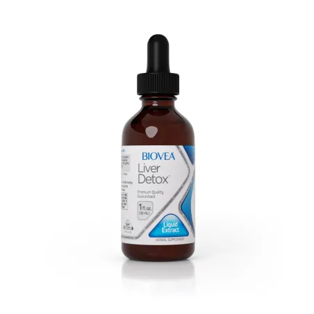 Biovea Liver Detox Liquid Drops - Формула за Пречистване на Черния Дроб на Капки