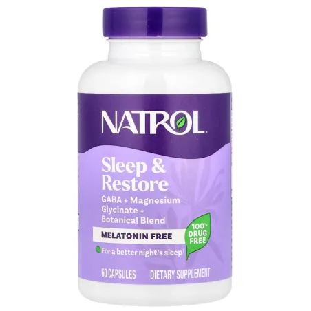 Natrol Sleep & Restore Melatonin Free - Caps - Формула За Сън
