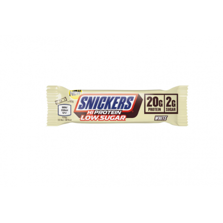 Mars Snickers Hi Protein Bar Low Sugar - White Chocolate - Протеинов Бар