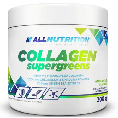 Allnutrition Collagen Supergreens - Антиоксидантна Формула