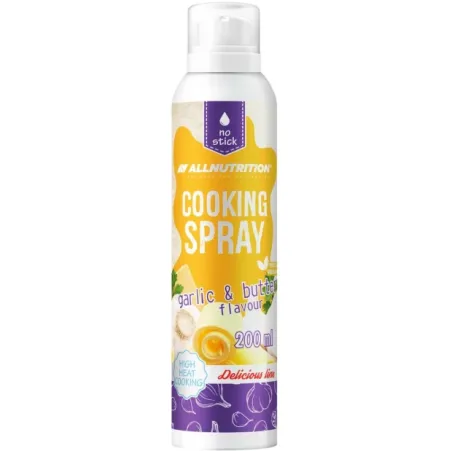 Allnutrition Cooking Spray - Garlic & Butter - Спрей За Готвене