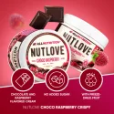 Allnutrition Nutlove Choco Raspberry Crisp - Диетичен Крем За Мазане