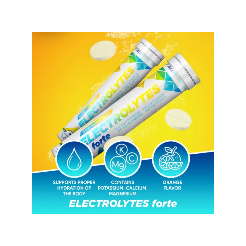 Allnutrition Electrolytes Forte - Ефервесцентни Електролити