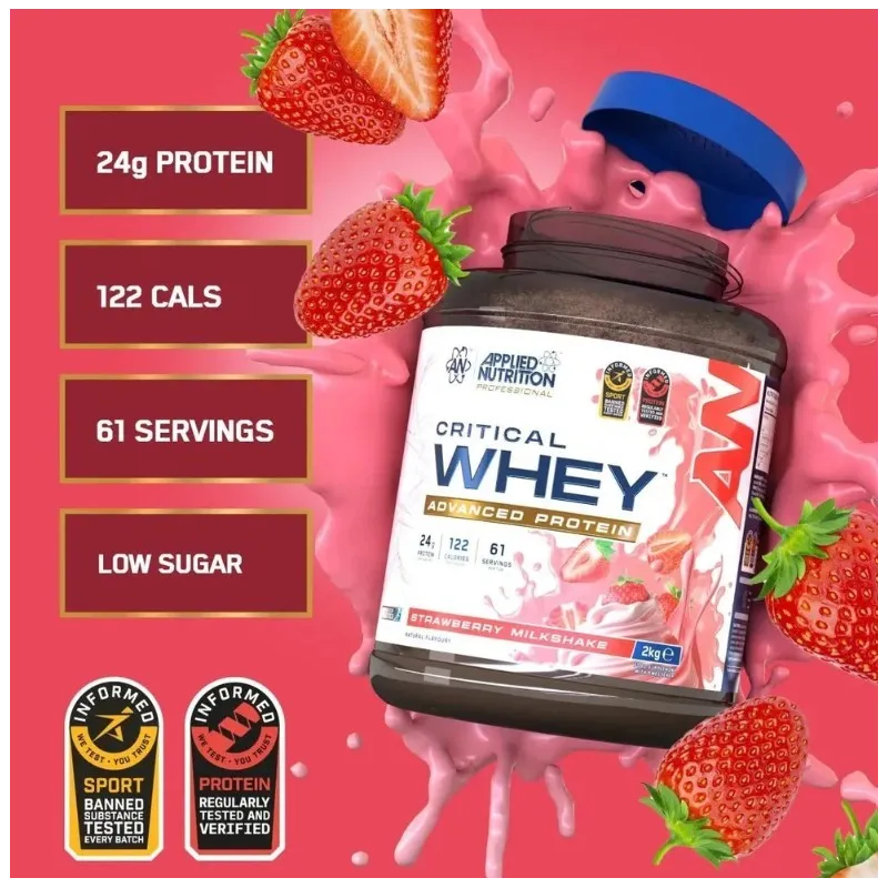 Applied Nutrition Critical Whey - Суроватъчен Протеин
