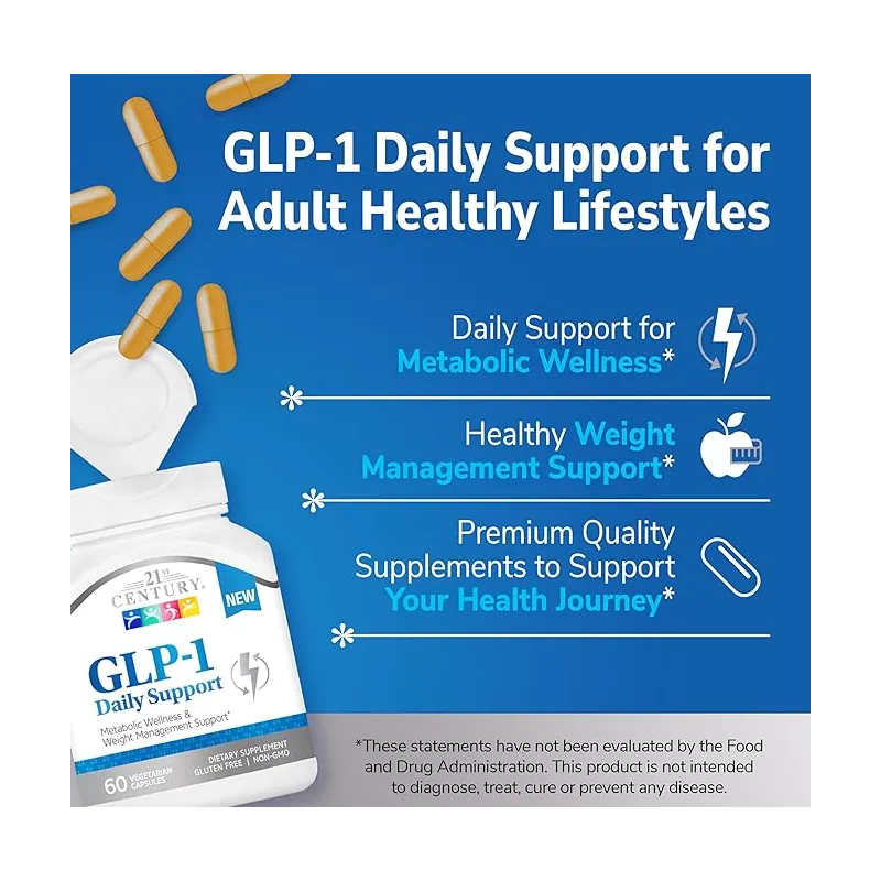 21st Century GLP-1 Daily Support - Формула за Регулиране на Тегло
