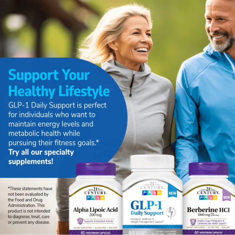 21st Century GLP-1 Daily Support - Формула за Регулиране на Тегло