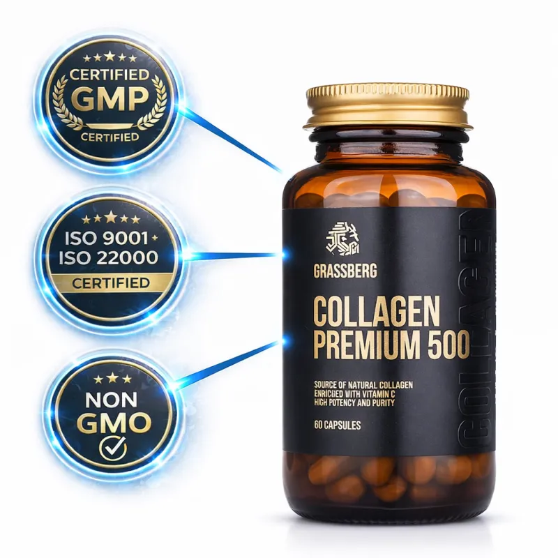 Grassberg Collagen Premium 500 - Колаген