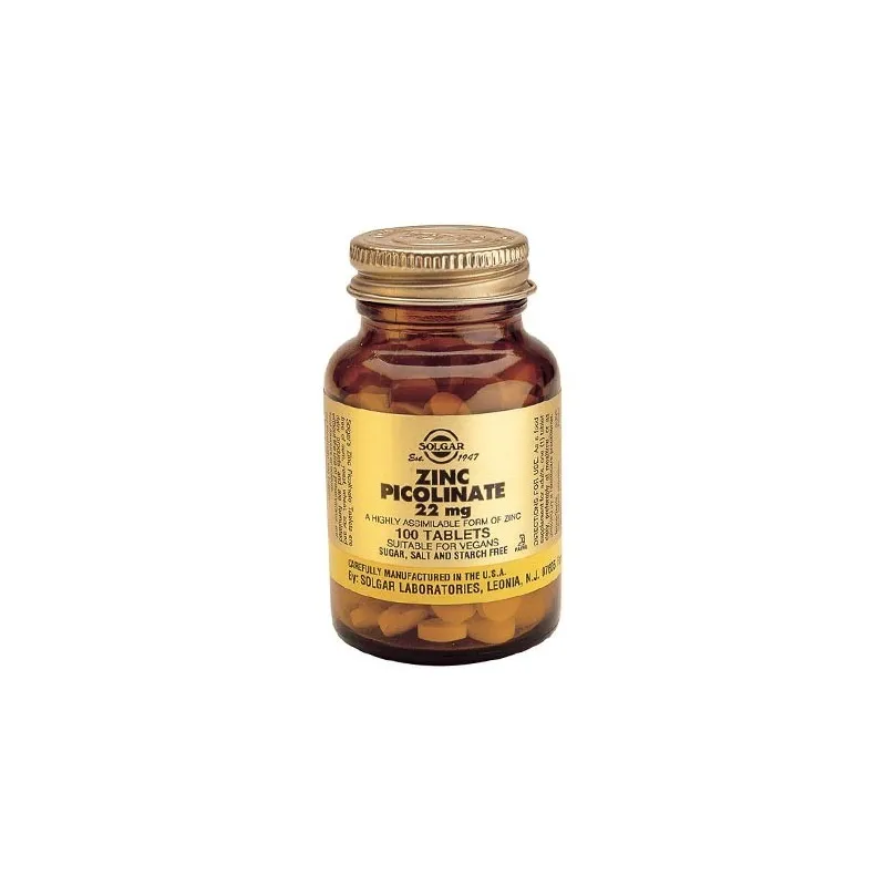 Solgar Zinc Picolinate 22mg от Ready for Life