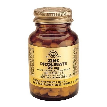 Solgar Zinc Picolinate 22mg от Ready for Life