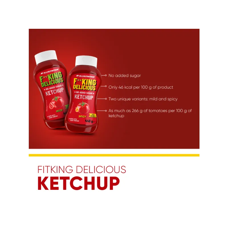 Allnutrition F**king Delicious Ketchup Spicy - Диетичен Сос