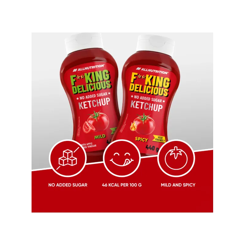 Allnutrition F**king Delicious Ketchup Spicy - Диетичен Сос