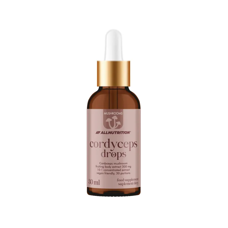 Allnutrition Mushrooms Cordyceps Drops - Кордицепс
