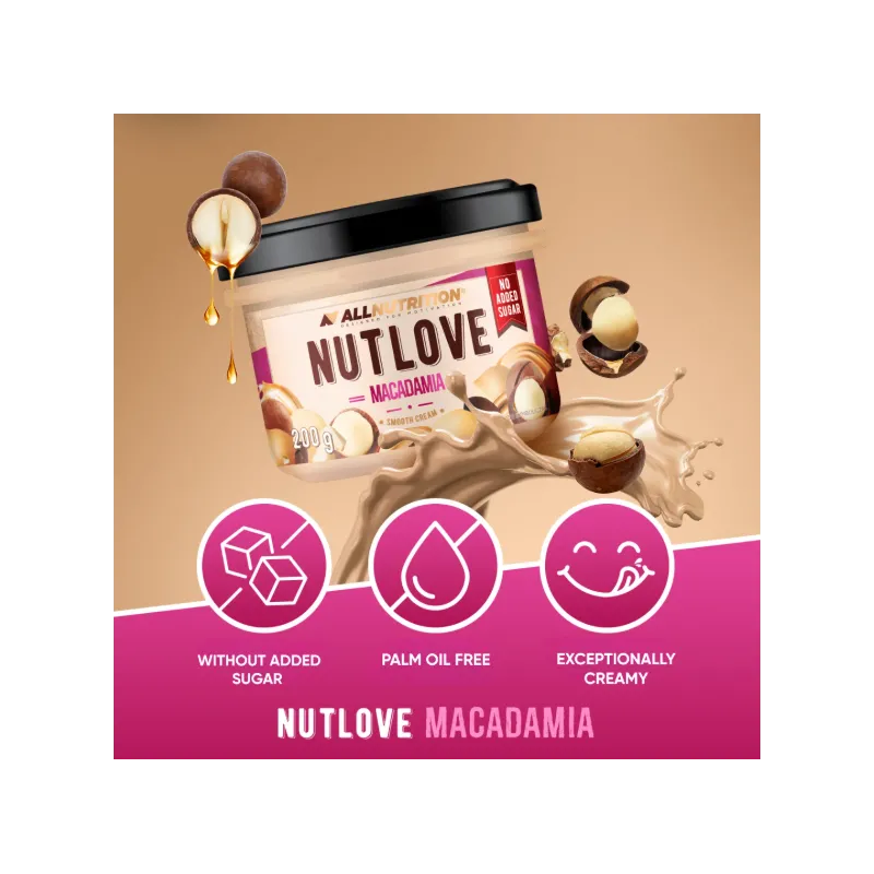 Allnutrition F**King Nutlove Cream - Macadamia - Диетичен Крем