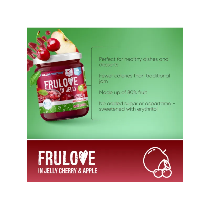 Allnutrition FruLove In Jelly - Cherry & Apple - Конфитюр