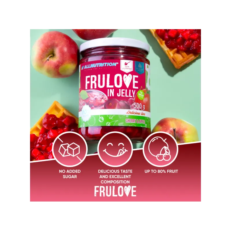 Allnutrition FruLove In Jelly - Cherry & Apple - Конфитюр