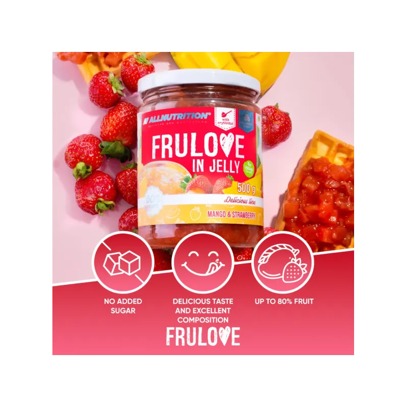 Allnutrition FruLove In Jelly - Mango & Strawberry - Конфитюр