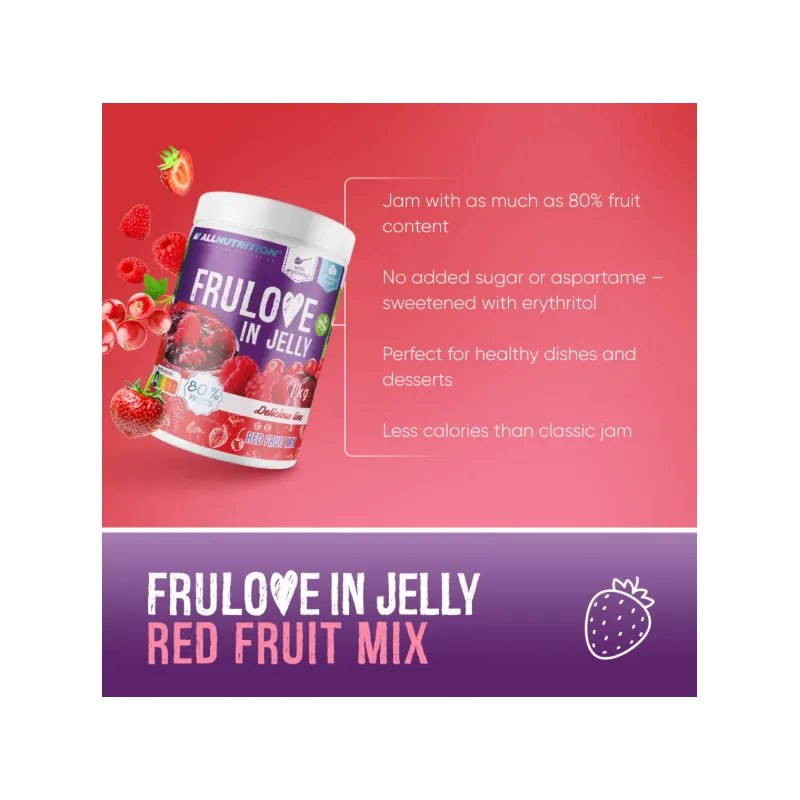 Allnutrition FruLove In Jelly - Red Fruit Mix - Конфитюр