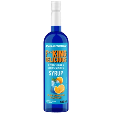 AllNutrition F**King Delicious Syrup Zero - Blue Corazon - Диетичен Сироп