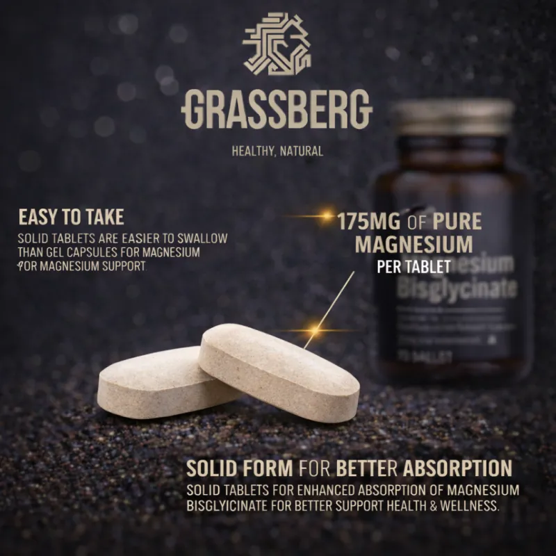 Grassberg Magnesium Bisglycinate - Магнезиев Глицинат