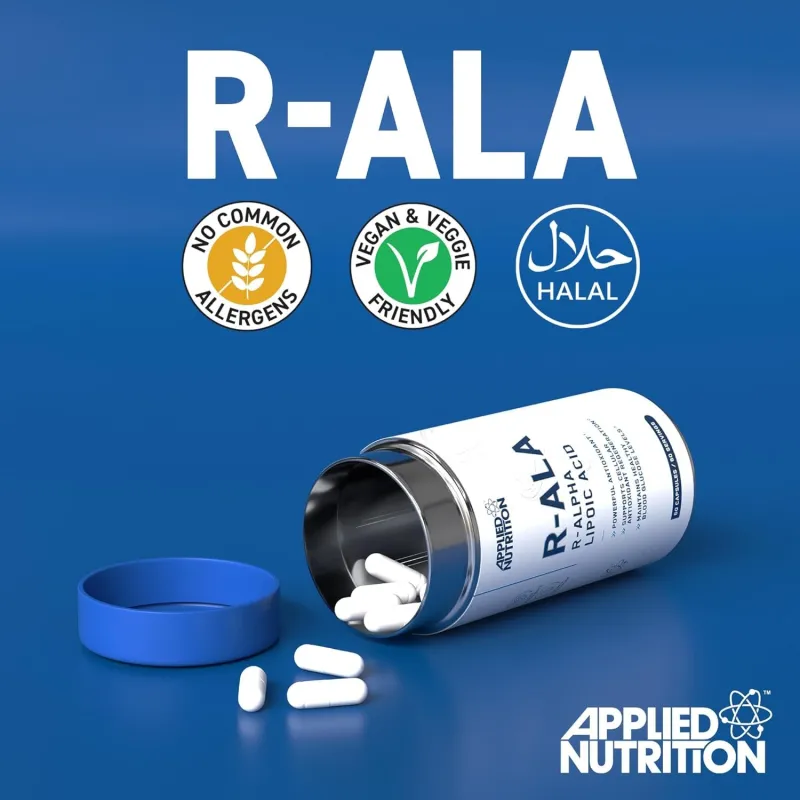 Applied Nutrition R-ALA (R-Alpha Lipoic Acid) - R-Алфа Липоева Киселина