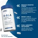 Applied Nutrition R-ALA (R-Alpha Lipoic Acid) - R-Алфа Липоева Киселина