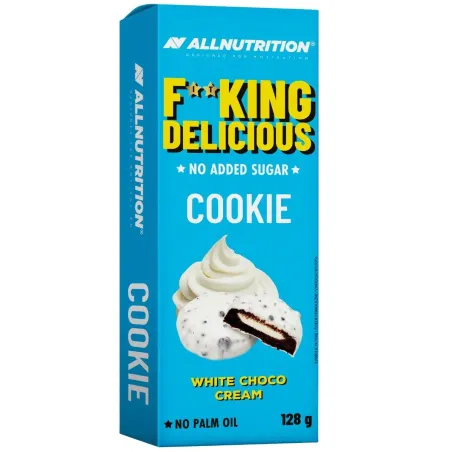 Allnutrition F**King Delicious Cookie - White Chocolate Cream - Диетичен Десерт