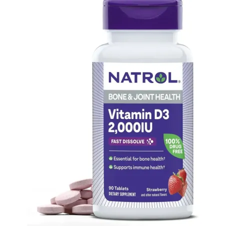 Natrol Vitamin D3 IU Fast Dissolve
