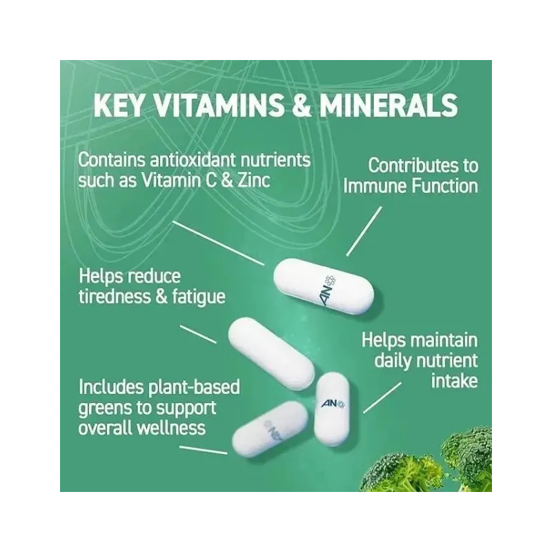 Applied Nutrition Greens Multivitamin 60 Caps | Мултивитамини