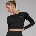 Myprotein Clothing Women Shape Seamless Long Sleeve Crop Top | Дамски безшевен спортен кроп топ с дълъг ръкав