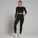 Myprotein Clothing Women Shape Seamless Long Sleeve Crop Top | Дамски безшевен спортен кроп топ с дълъг ръкав