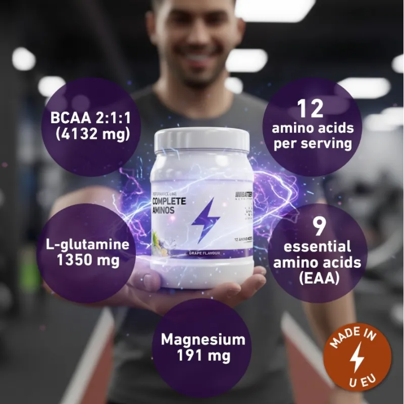 Battery Complete Aminos 500 g | Комплекс аминокиселини