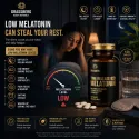Grassberg Melatonin 1 mg Time Release | 120 Tablets