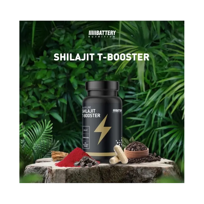 Battery Shilajit T-Booster 30 Caps | Shilajit за мъже