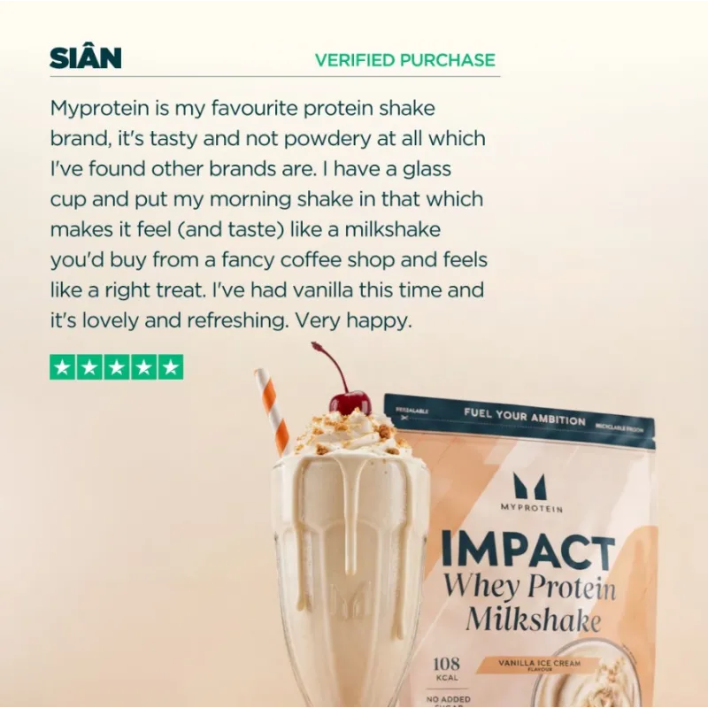MyProtein Impact Whey Protein Milkshake | Суроватъчен протеин