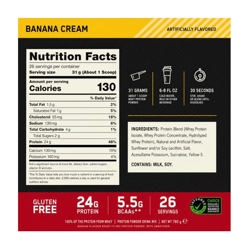 Optimum Nutrition 100% Whey Gold Standard от Ready for Life