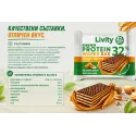 Livity High Protein Wafer Bar Peanut Butter | Високопротеинова вафла с фъстъчено масло