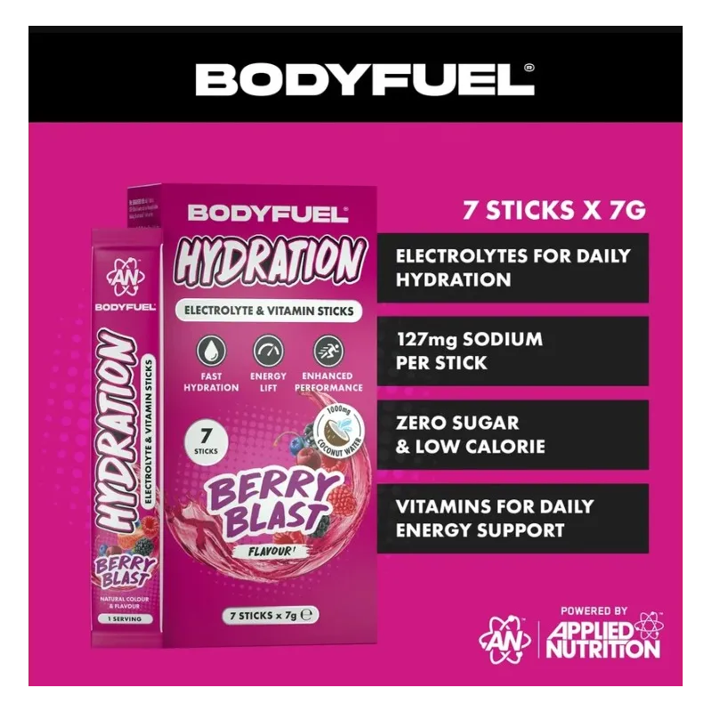 Applied Nutrition BodyFuel Hydration Sticks - Електролитна Формула