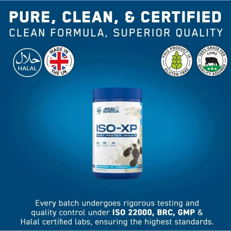 Applied Nutrition Iso-XP Whey Protein Isolate - Протеин Изолат