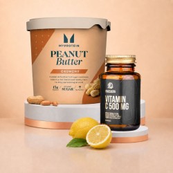 Promo Pack - Grassberg Vitamin C + Myprotein Peanut Butter