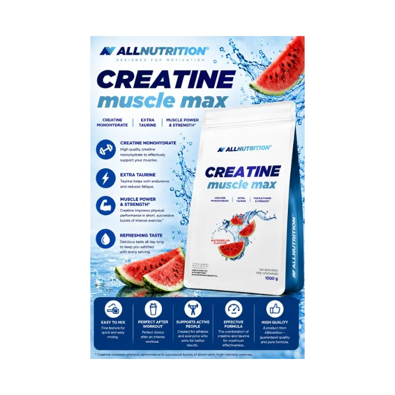Allnutrition Creatine Muscle Max - Flavoured - Креатин