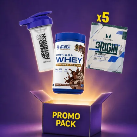 Applied Nutrition Critical Whey + Origin Pre-Workout + Shaker | Промо Пак