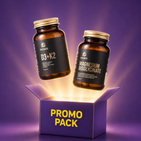 Grassberg D3 + K2 + Magnesium Bisglycinate | Промо Пак