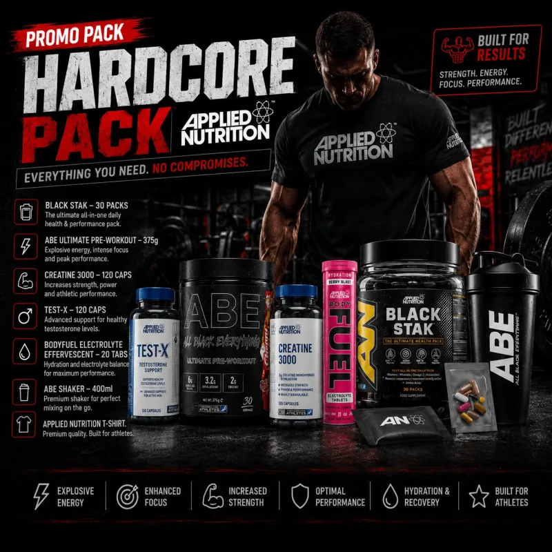 Promo Pack – Applied Nutrition Hardcore Pack | Сила и Енергия